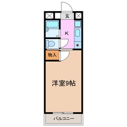 ヤングビレッジMAKIの物件間取画像